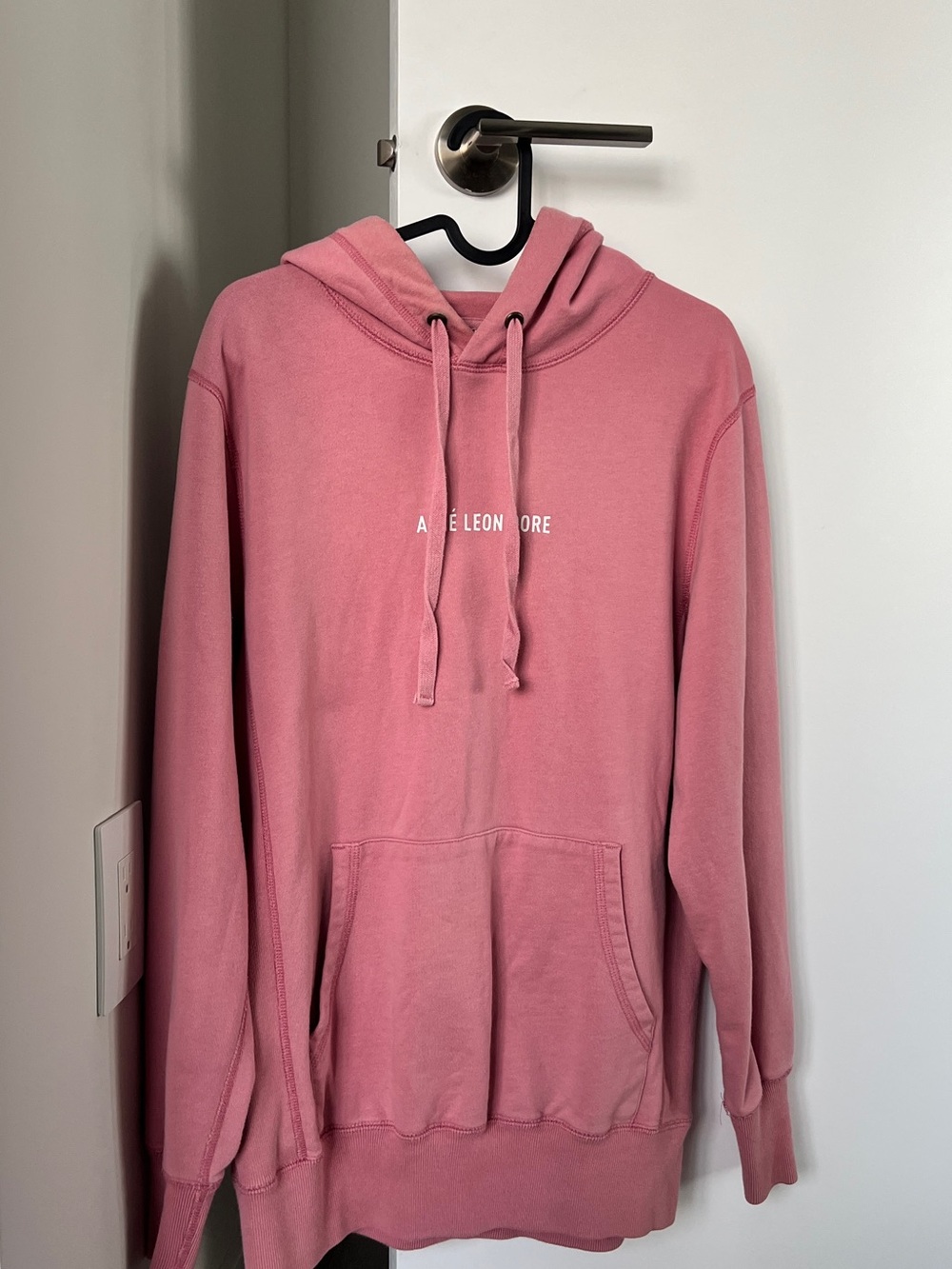 Aime Leon Dore Rose Pink Pullover Hoodie